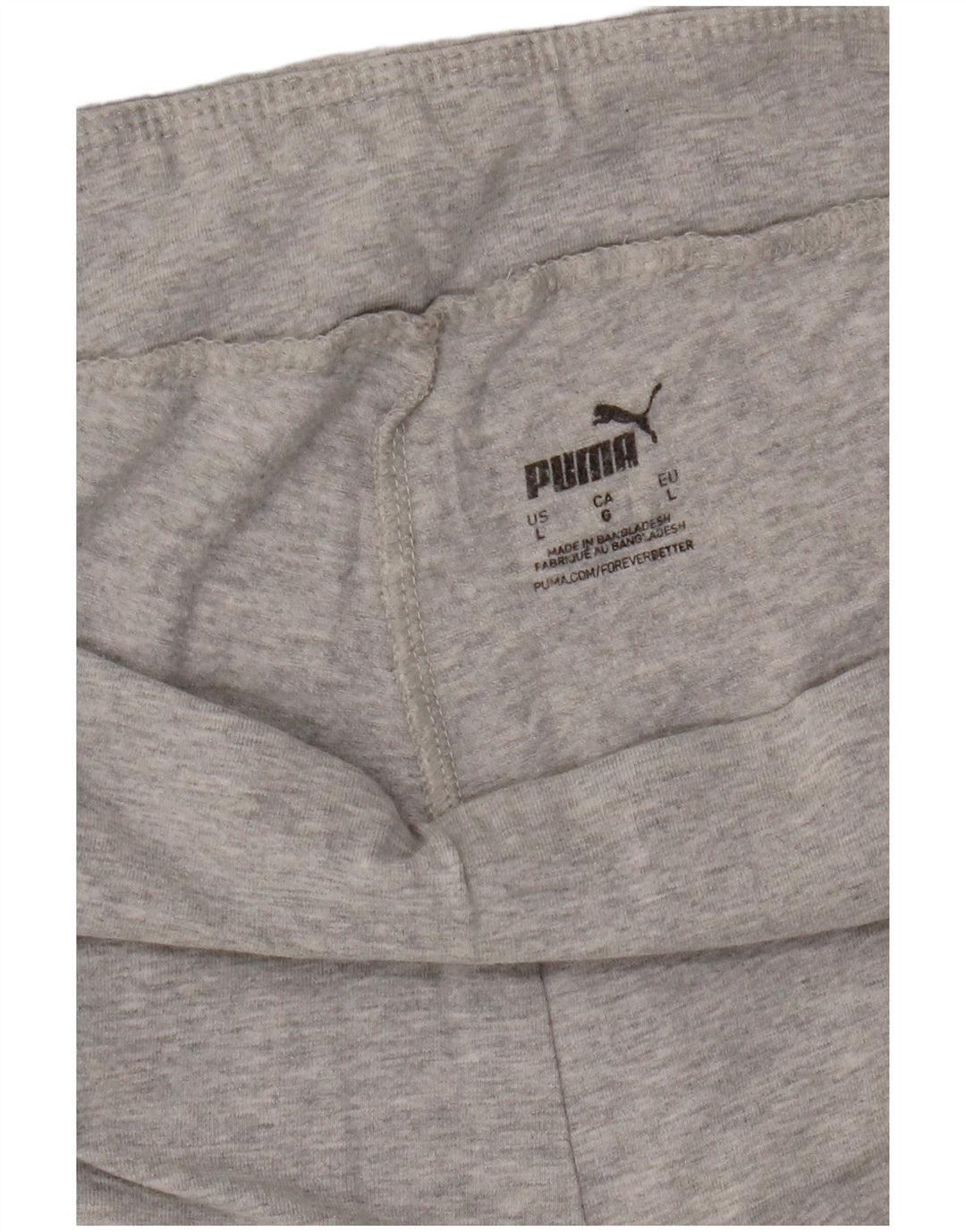 Puma Womens Graphic Leggings UK 14 Large Grey Flecked