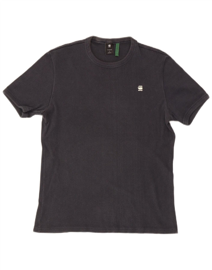 T-shirt da uomo G-Star Top grande in cotone nero
