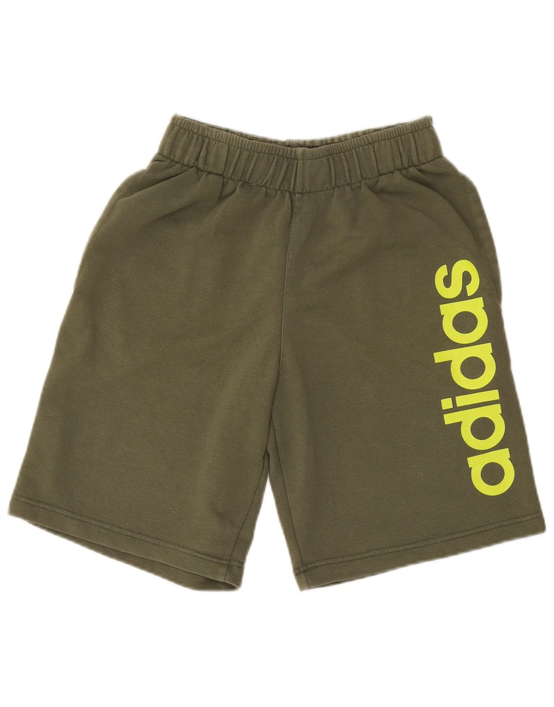ADIDAS Mens Climalite Graphic Sport Shorts Small  Khaki