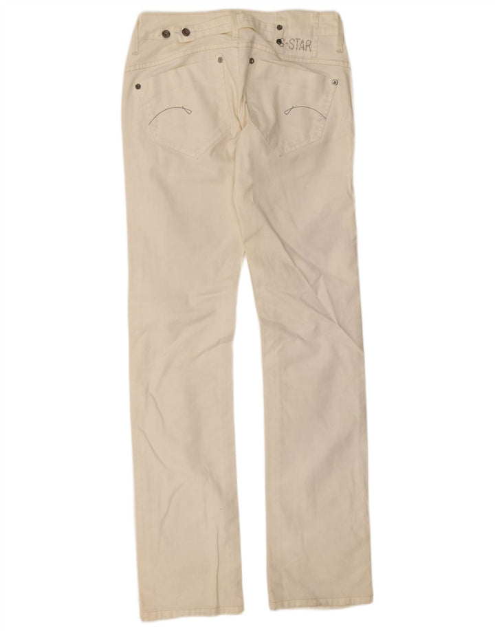 G-Star Damen Slim Jeans W28 L33 Weiß