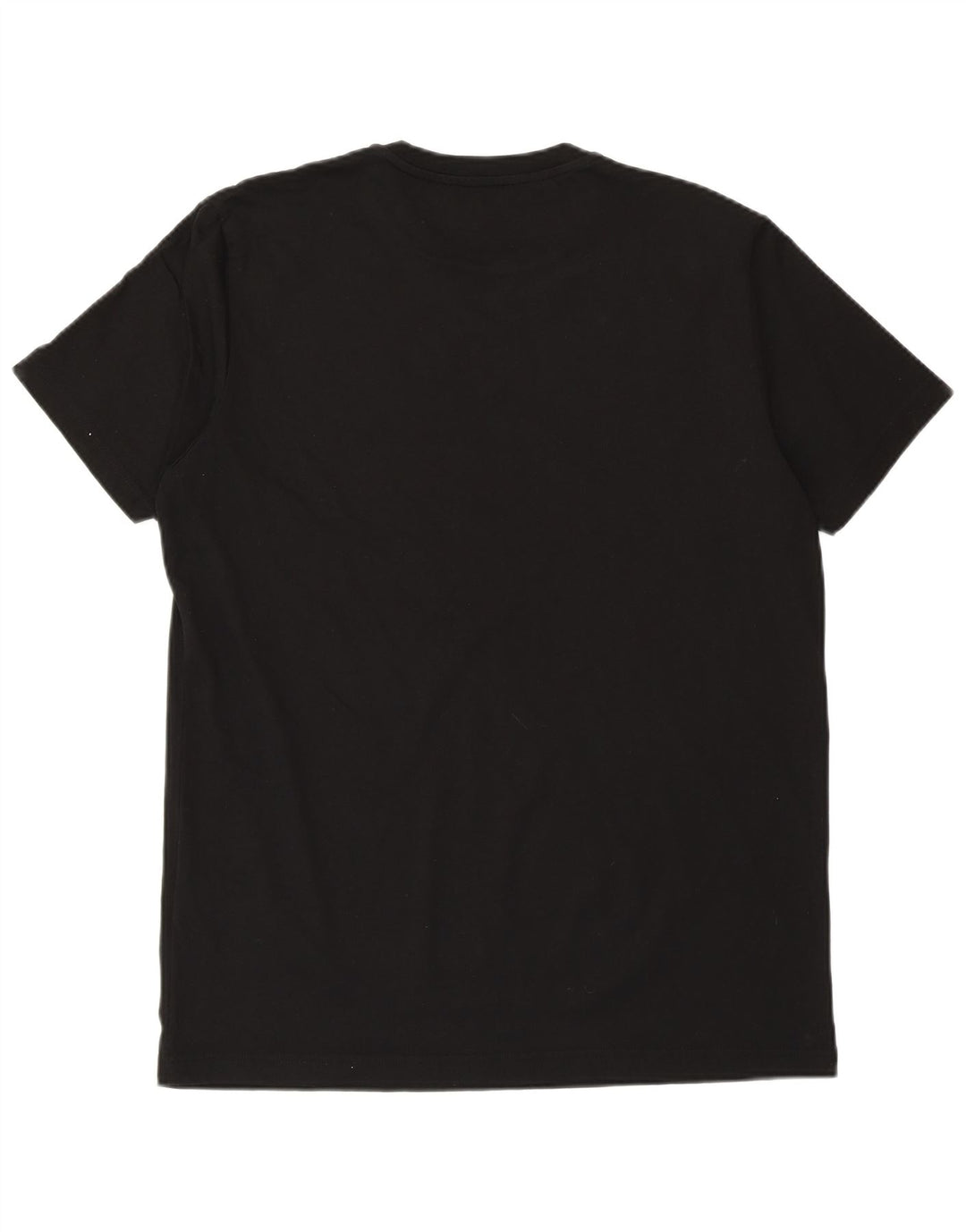 DIESEL Mens Graphic T-Shirt Top Large Black Cotton