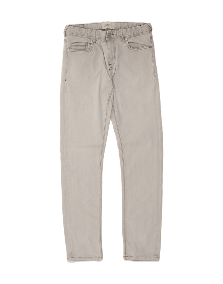 JULES Womens Slim Jeans W28 L34  Grey Cotton Vintage Jules and Second-Hand Jules from Messina Hembry 