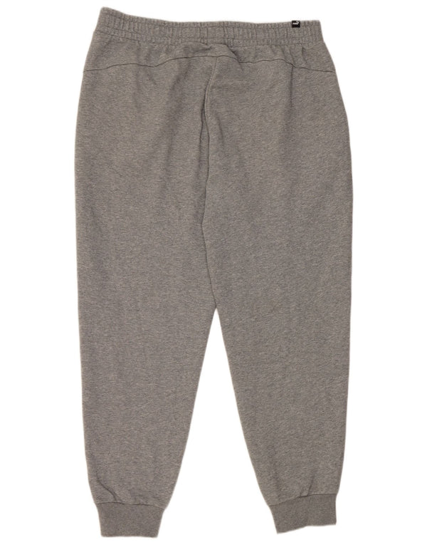 Puma Pantalon de survêtement pour femme Joggers UK 18 XL Gris Coton