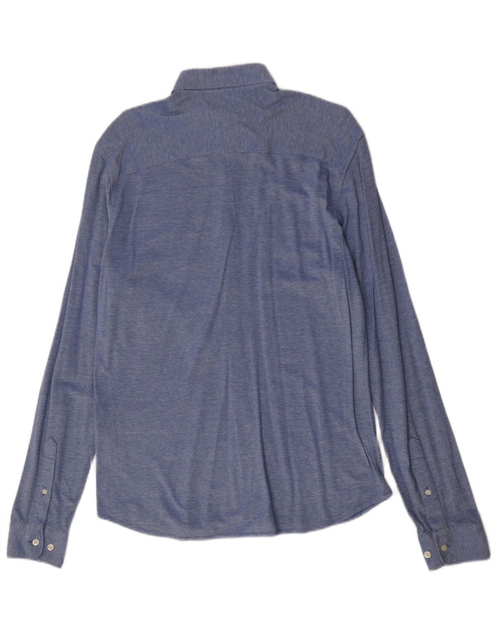 Jack & Jones herreskjorte lille blå bomuld
