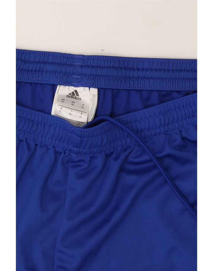 ADIDAS Mens Climalite Sport Shorts XL Blue Polyester Vintage Adidas and Second-Hand Adidas from Messina Hembry 