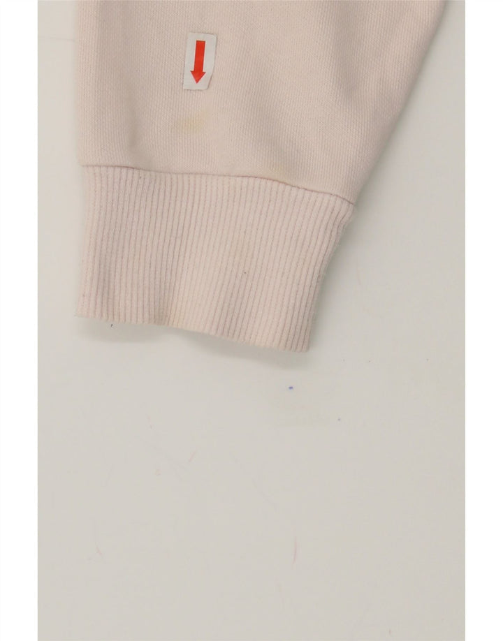 PUMA Womens Oversized Graphic Sweatshirt Jumper UK 10 Small Pink Vintage Puma and Second-Hand Puma from Messina Hembry 