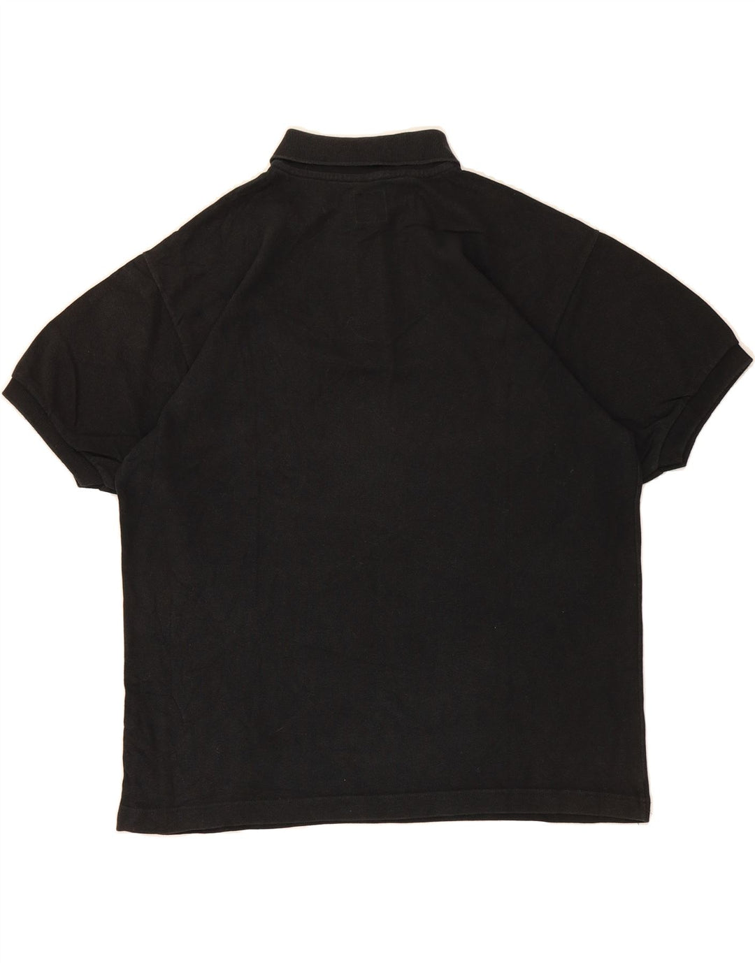 LEVI'S Mens Polo Shirt XL Black Cotton Vintage Levi's and Second-Hand Levi's from Messina Hembry 