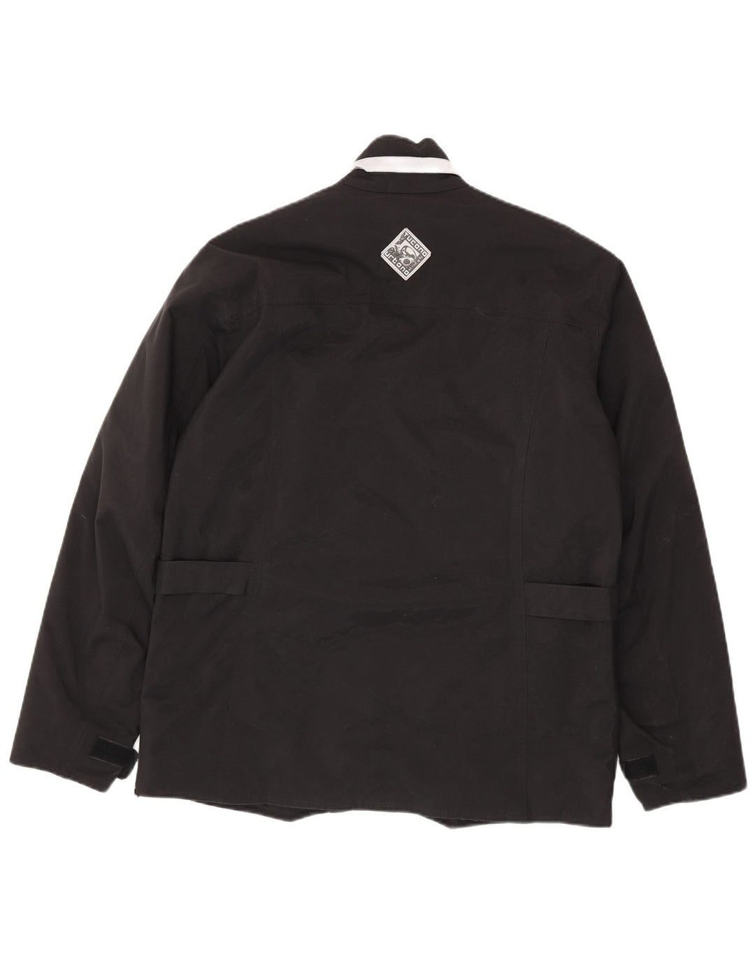 Tucano Urbano Mens Utility Jacket UK 36 Small Black Nylon