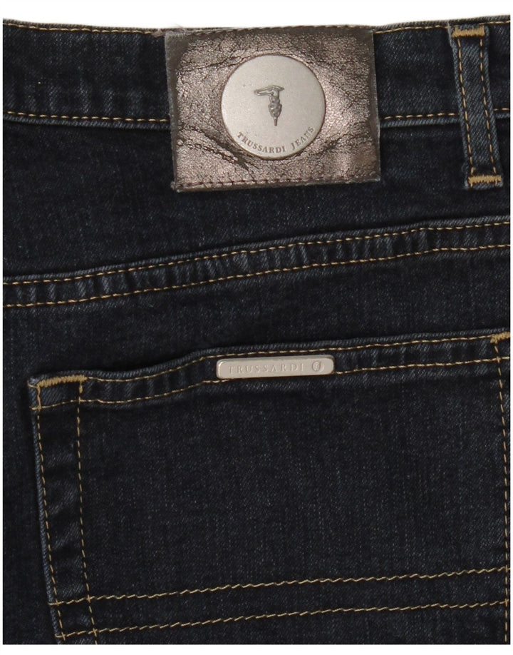 TRUSSARDI Womens Capri Jeans W30 L22  Navy Blue