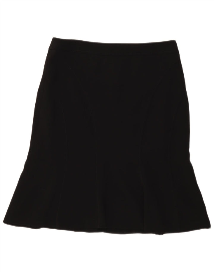 Luisa Spagnoli Damen Trompetenrock IT 44 Medium W30 Schwarz Polyester