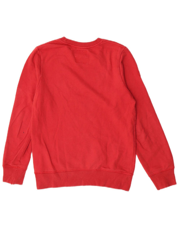 Levi's Boys Grafisk Sweatshirt Jumper 15-16 år Rød Bomuld