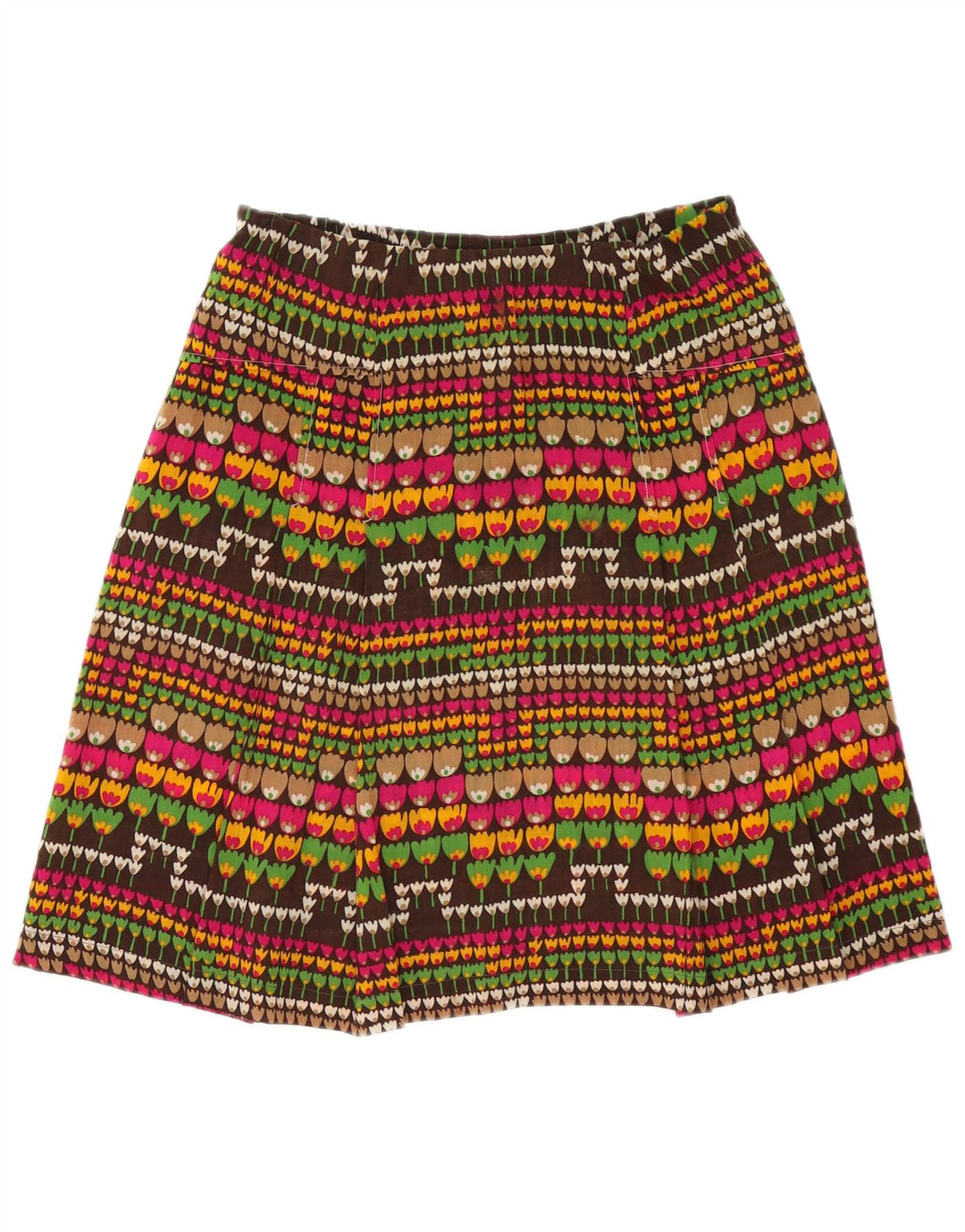 Vintage Womens A-Line Skirt W32 Large Multicoloured Floral