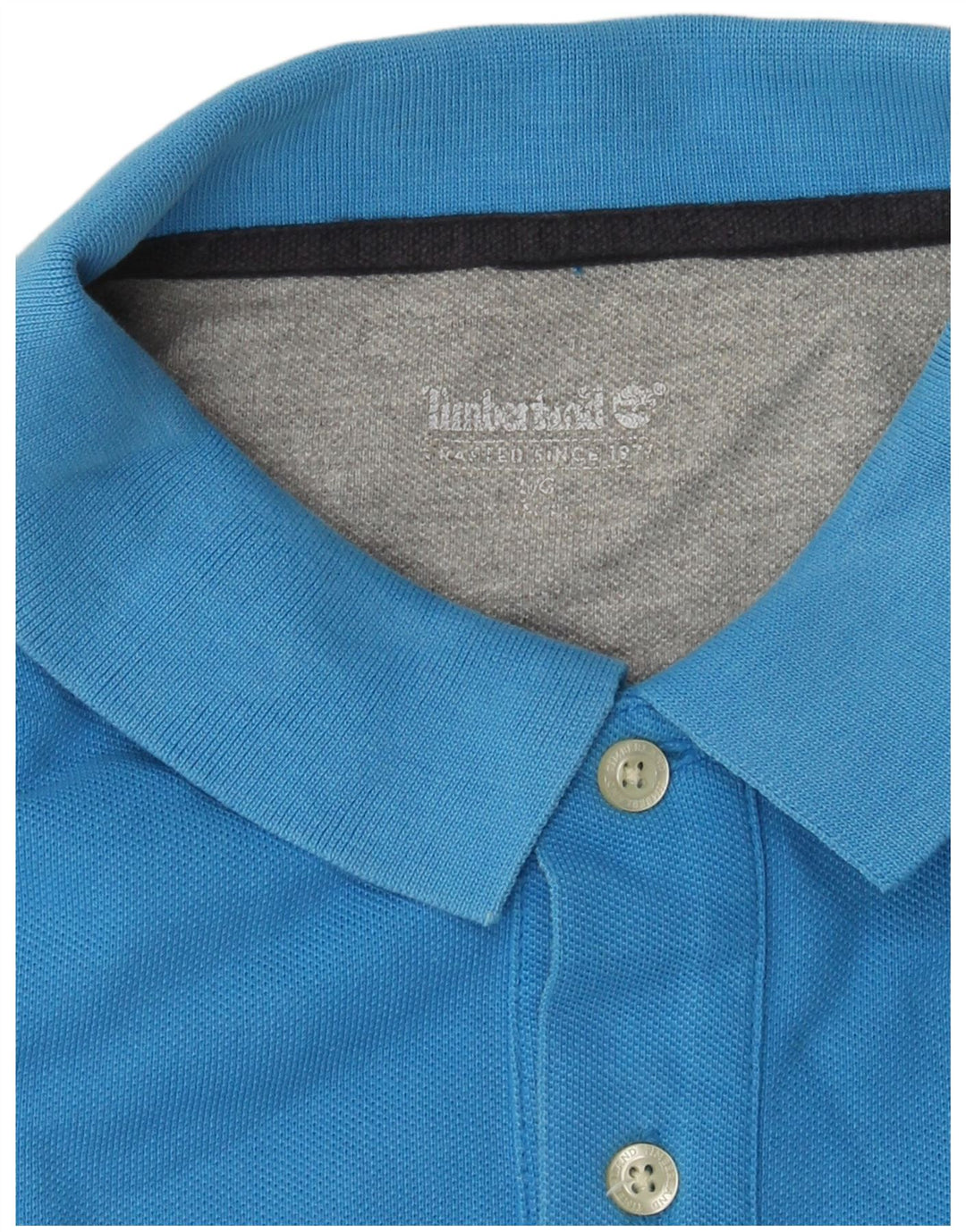 Timberland Mens Polo Shirt Large Blue