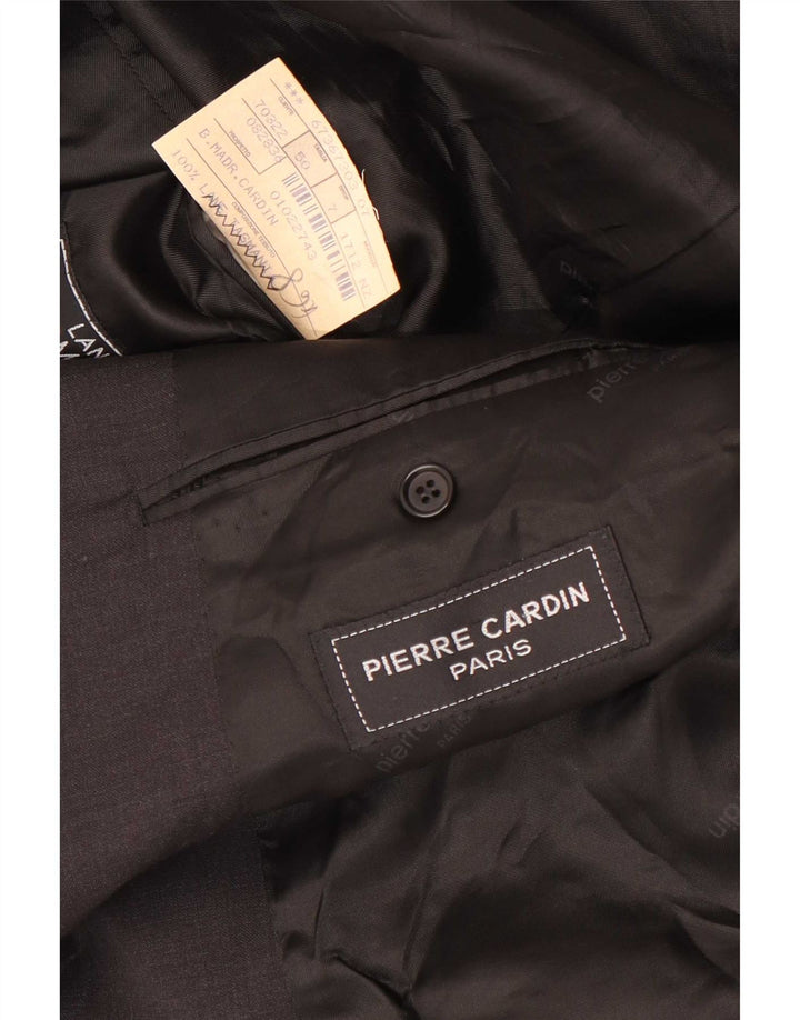 Pierre Cardin Mens 2 Button Blazer Jacket IT 50 Large Grey Wool