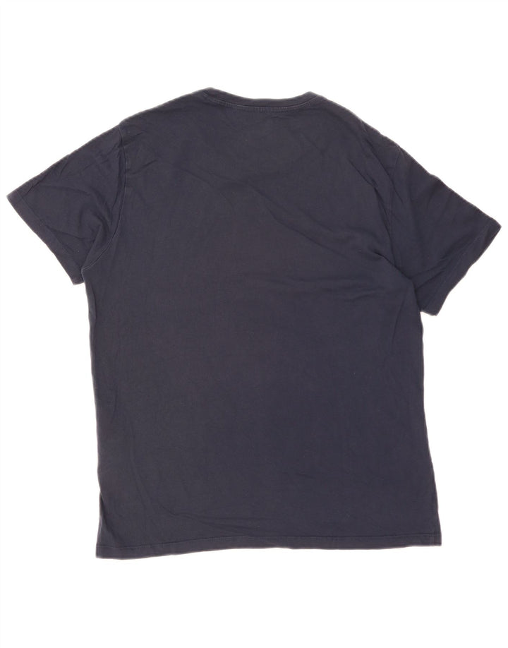 Levi's Mens Graphic T-Shirt Top Medium Navy Blue Cotton