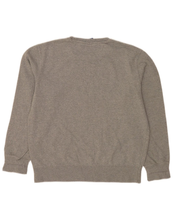 Champion Womens Sweatshirt Jumper UK 18 XL Grey Cotton