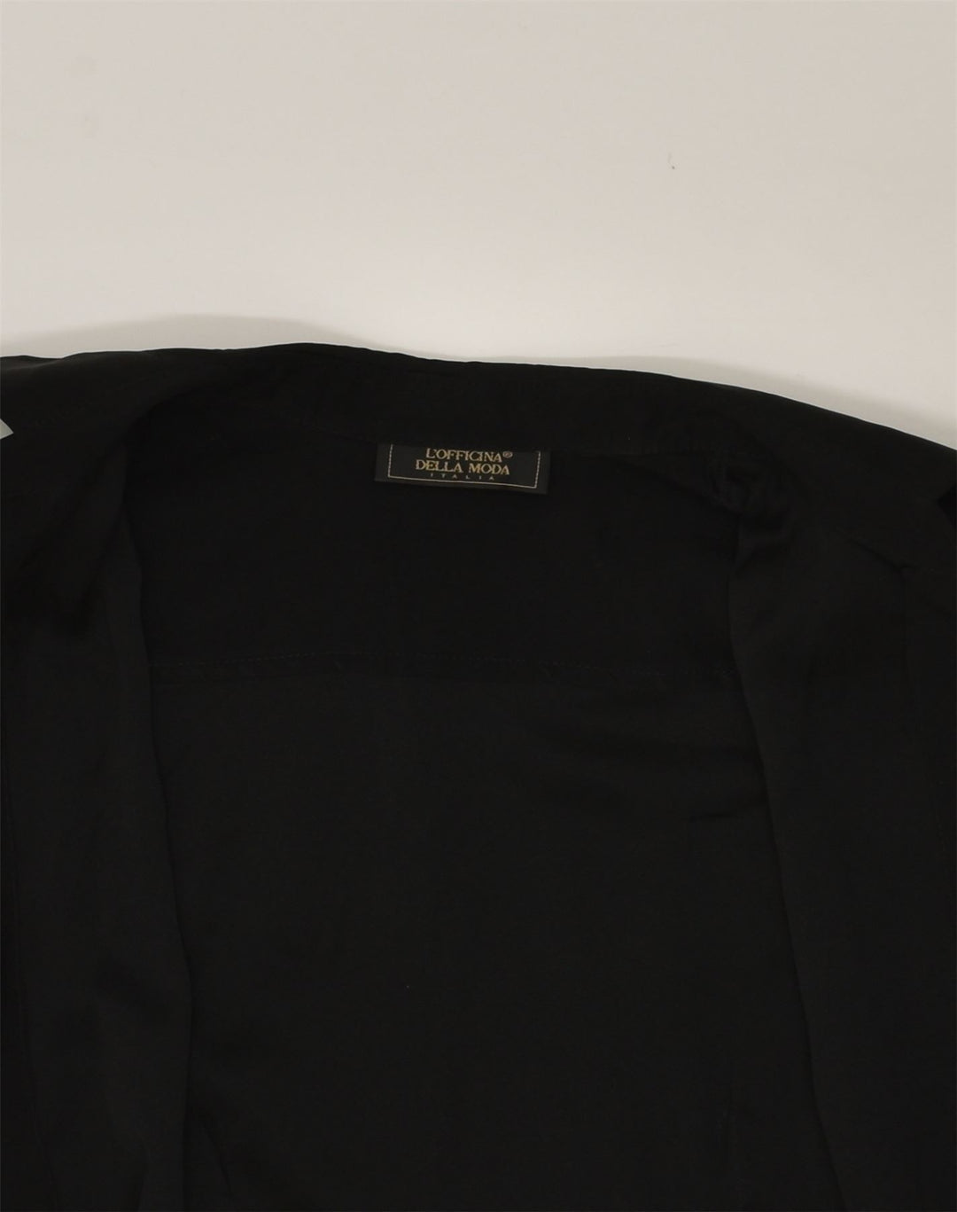 VINTAGE Womens 3/4 Sleeve Cardigan Top UK 12 Medium Black Viscose | Vintage Vintage | Thrift | Second-Hand Vintage | Used Clothing | Messina Hembry 