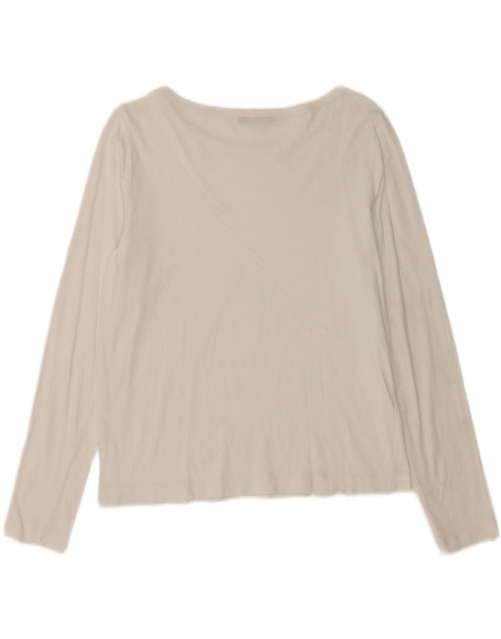 Zara Dametop Langærmet UK 14 Medium White