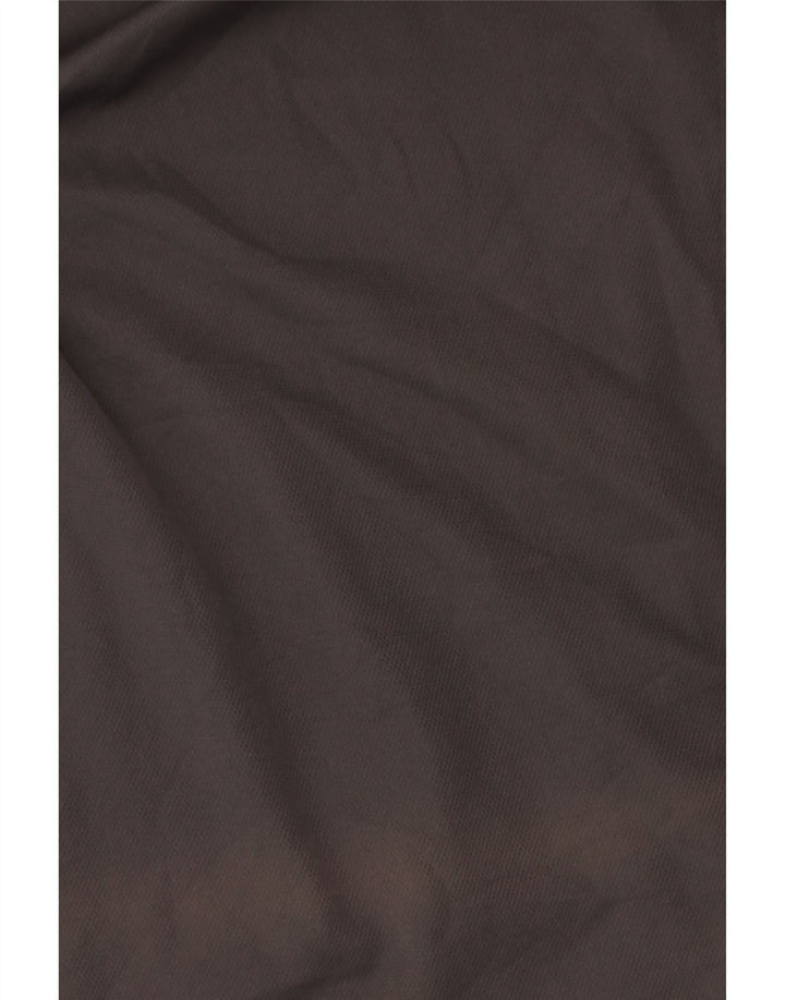 Adidas Mens Liverpool Graphic Polo Shirt Small Grey Colourblock Polyester