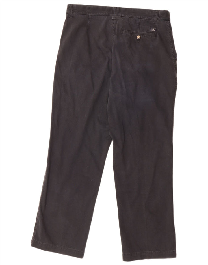 Marks & Spencer Herren-Chinohose, normal, W34, L29, Marineblau, Baumwolle
