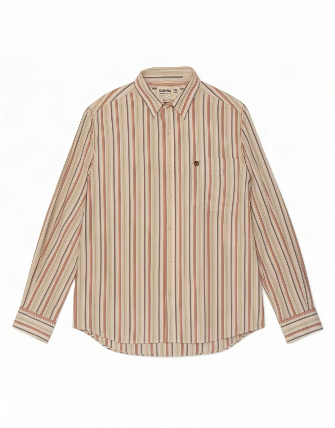 Timberland Chemise Homme Large Coton Rayé Multicolore