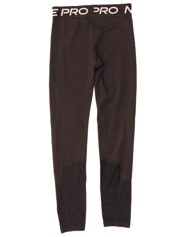 Nike Dri Fit Grafik-Leggings für Mädchen, 13–14 Jahre, XL, Schwarz, Farbblock
