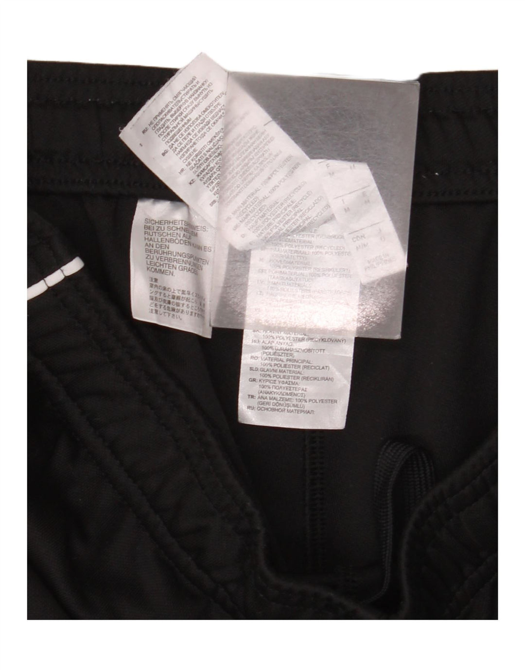 Adidas Pantalon de survêtement pour homme Noir moyen Polyester