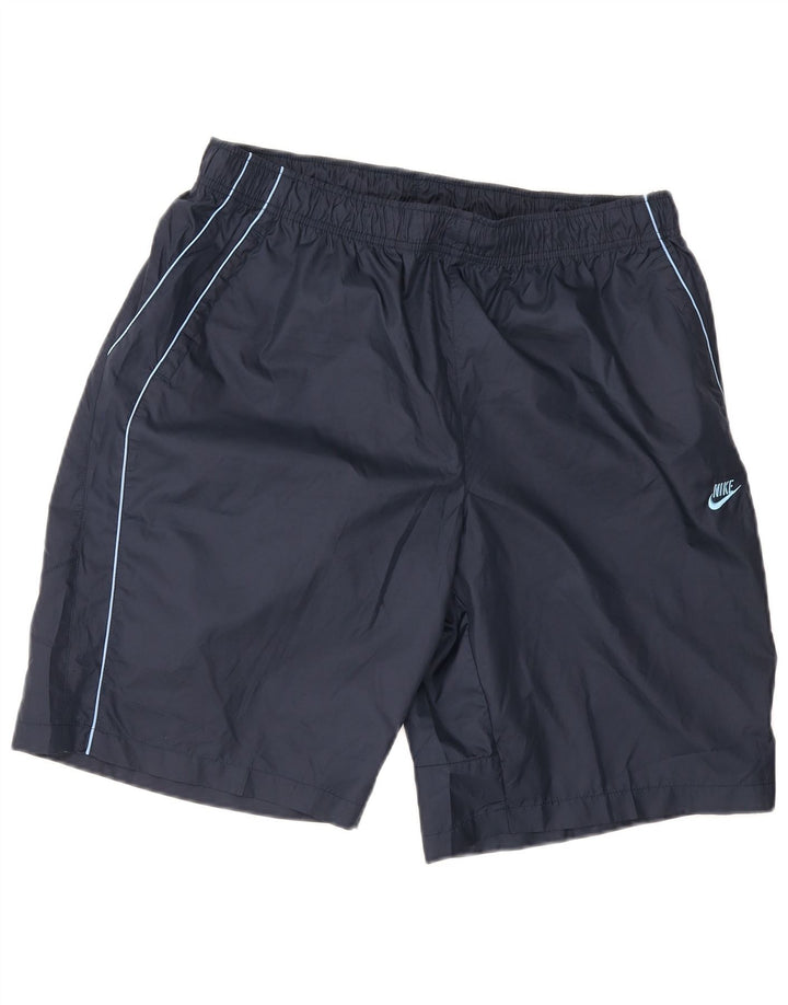 Nike Mens Sport Shorts XL Navy Blue Polyester