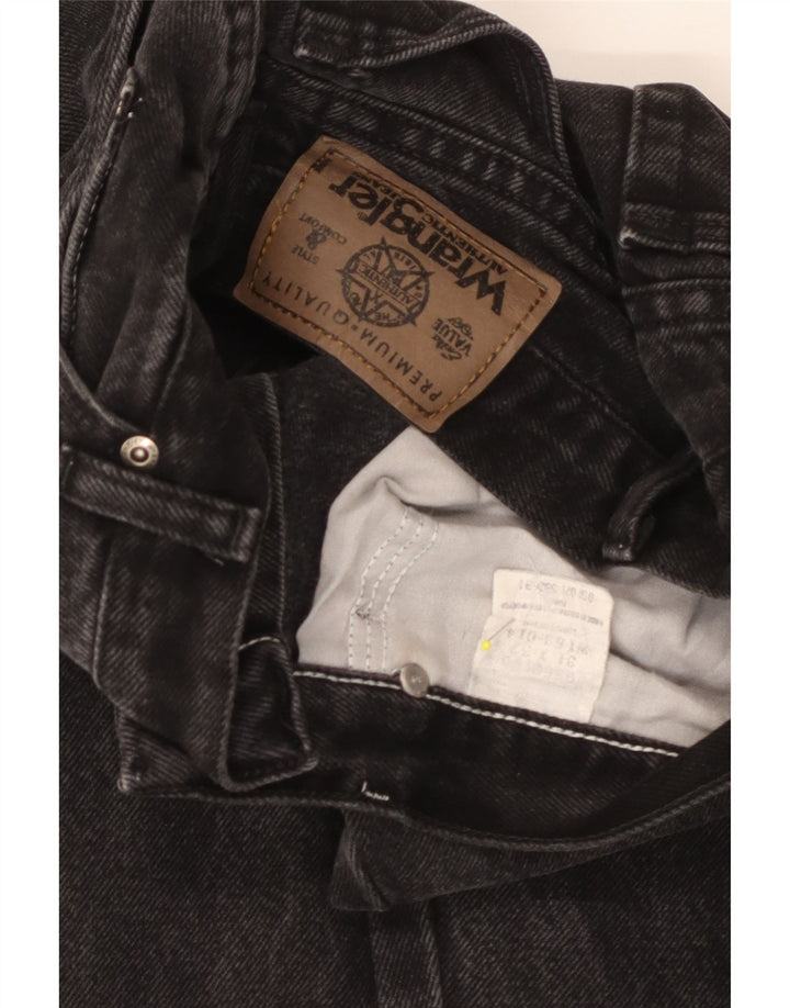 Blugi drepti pentru bărbați Wrangler W31 L32 negri