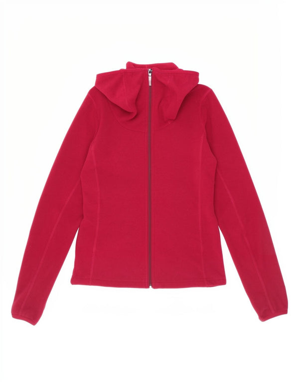 Felpa con cappuccio e zip in pile da donna The North Face UK 6 XS Borgogna Sports