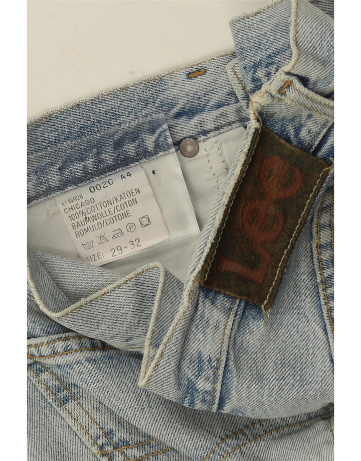 LEE Mens Chicago Straight Jeans W29 L32 Blue Cotton Vintage Lee and Second-Hand Lee from Messina Hembry 
