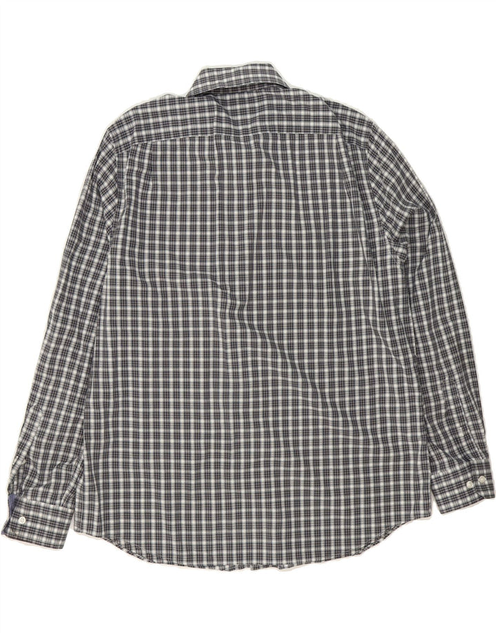 NAUTICA Mens Shirt XL Grey Check Vintage Nautica and Second-Hand Nautica from Messina Hembry 