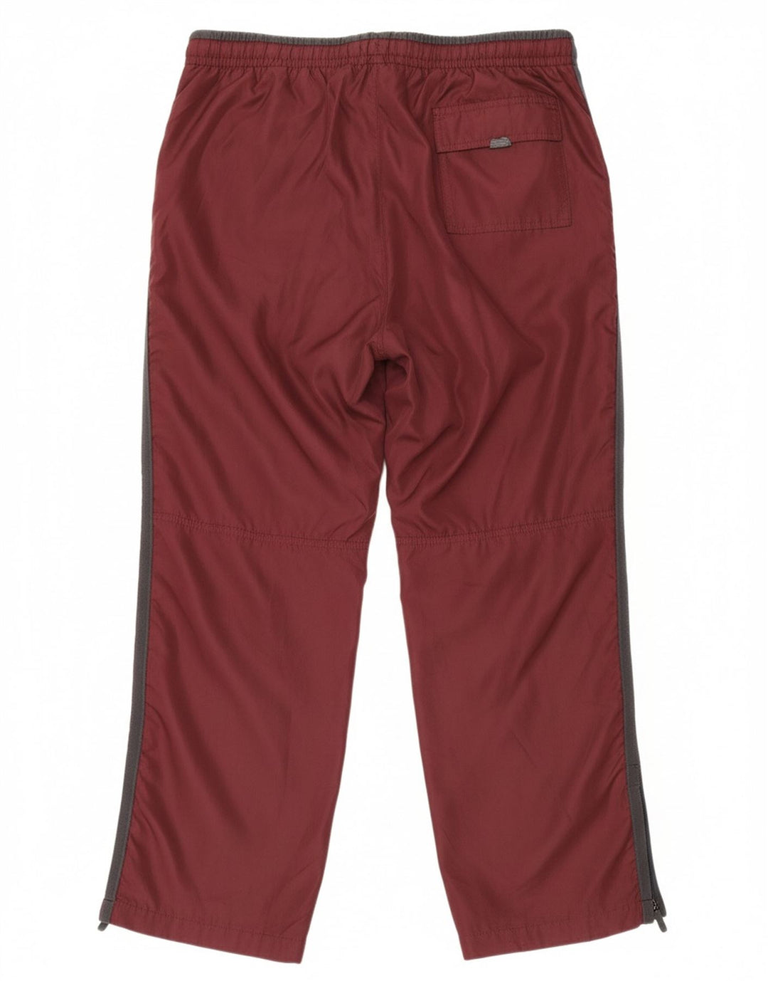 STARTER Mens Tracksuit Trousers UK 28/30 Small  Burgundy Polyester