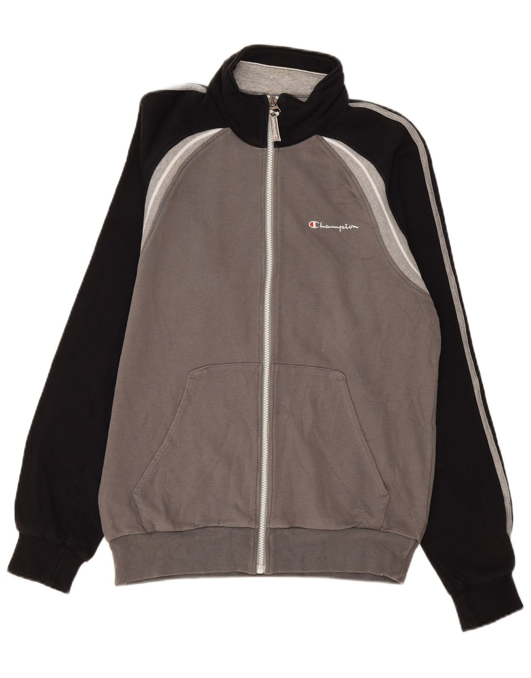 Champion Herre træningsdragt Topjakke Medium Grey Colourblock