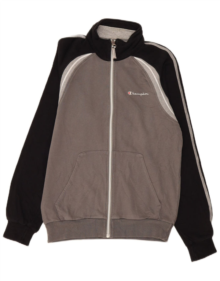 Champion Herre træningsdragt Topjakke Medium Grey Colourblock