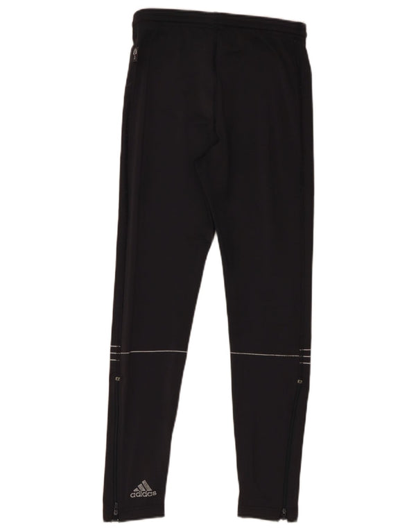 Adidas Womens Climalite Leggings UK 10 Small Navy Blue Polyester