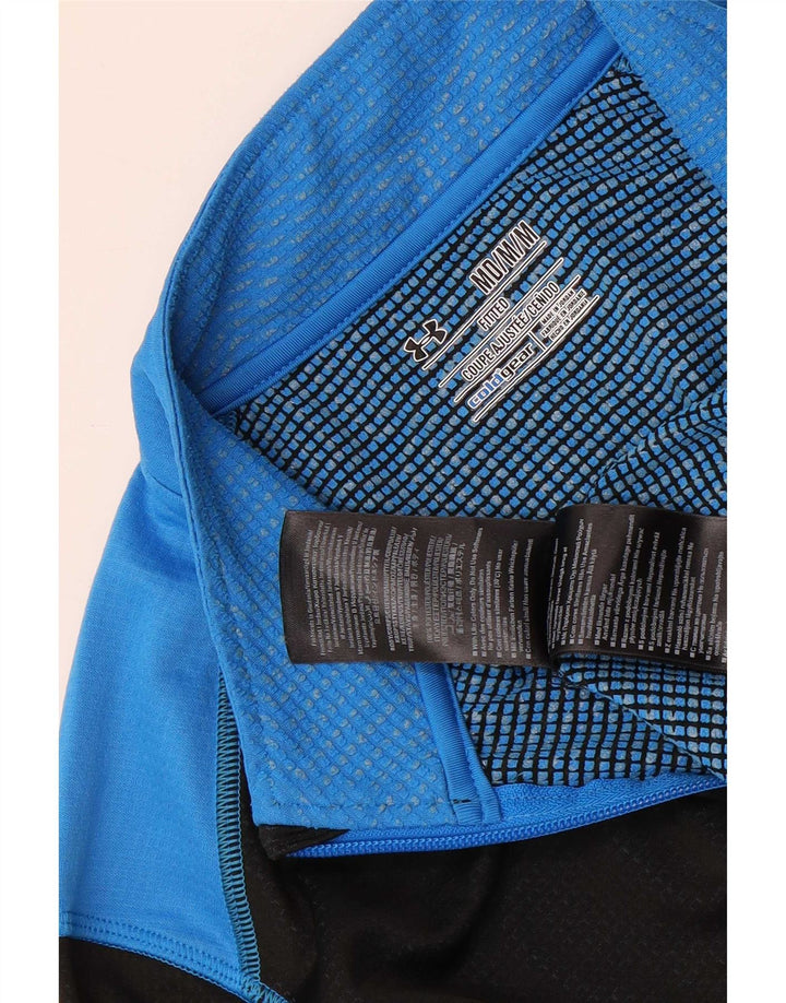 Under Armour Haut de Survêtement Cold Gear Graphic Pullover Homme Noir Moyen