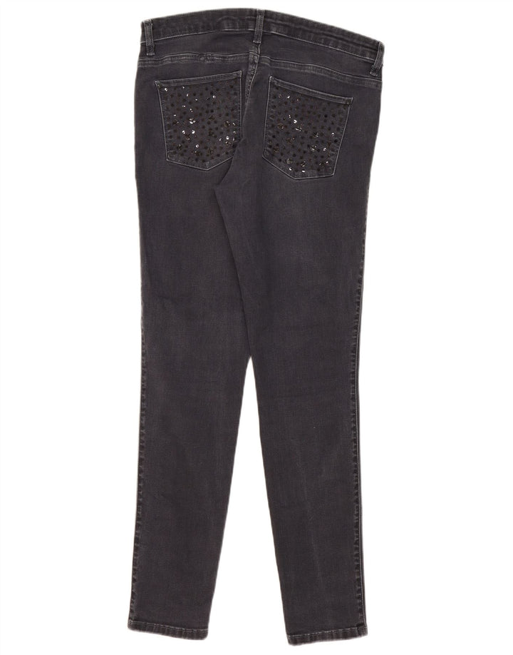 Guess Womens Skinny Jeans W30 L30 Grey Cotton