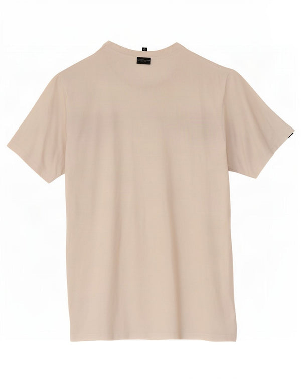 Ellesse Mens Graphic T-Shirt Top XL White Colourblock