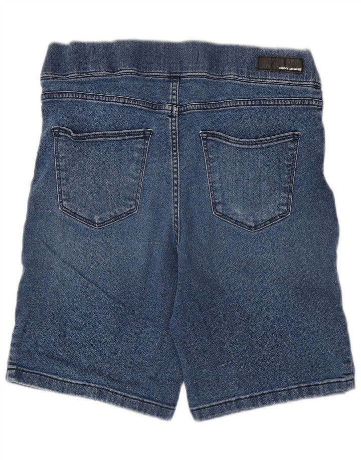 DKNY Short en Jean Femme Medium W30 Bleu Coton