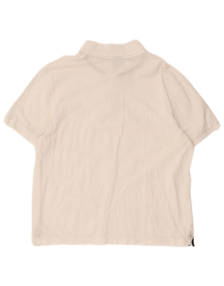 Hugo Boss Mens Regular Fit Polo Shirt XL White