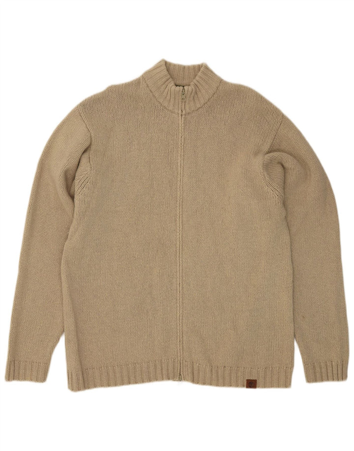 Timberland Herre cardigan sweater XL Beige lammeuld