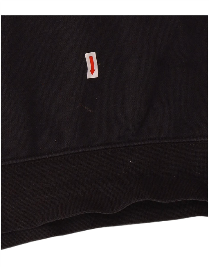 Nike Mens Graphic Sweatshirt Jumper XS Black Cotton