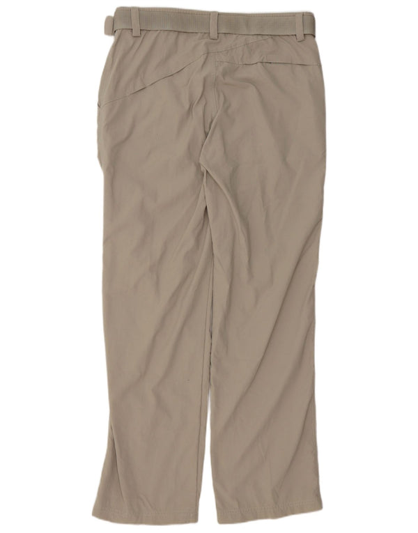 Adidas Mens Graphic Straight Chino Trousers Medium W32 L32 Grey Polyester