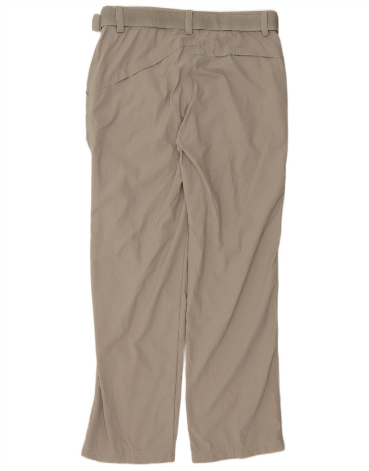 Adidas Mens Graphic Straight Chino Trousers Medium W32 L32 Grey Polyester