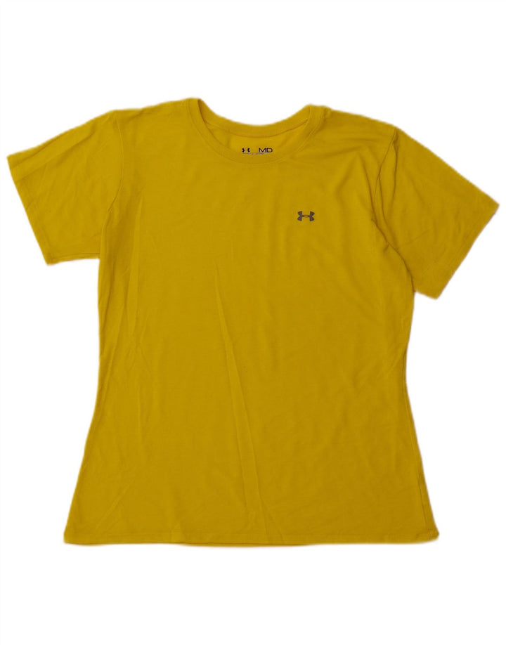 Maglietta da donna Under Armour Top UK 12 poliestere giallo medio