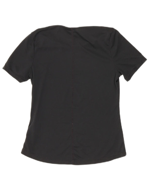Tricou Nike Dri Fit pentru fete Top 10-11 ani Poliester negru mediu