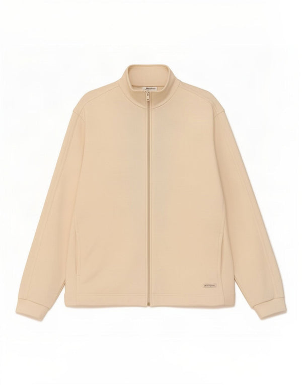 Giacca da tuta da uomo Champion XL in cotone bianco sporco