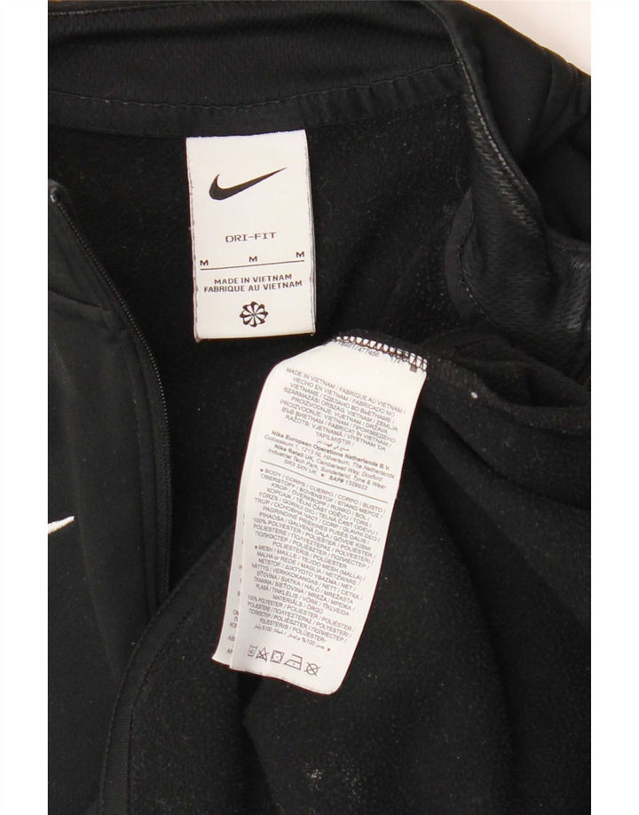 Nike Dame Dri Fit Sweatshirt Jumper UK 14 Medium Sort Colourblock