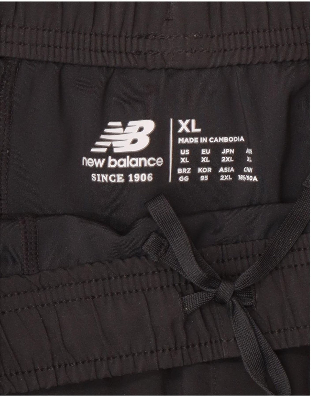 New Balance Mens Regular Sport Shorts XL Black